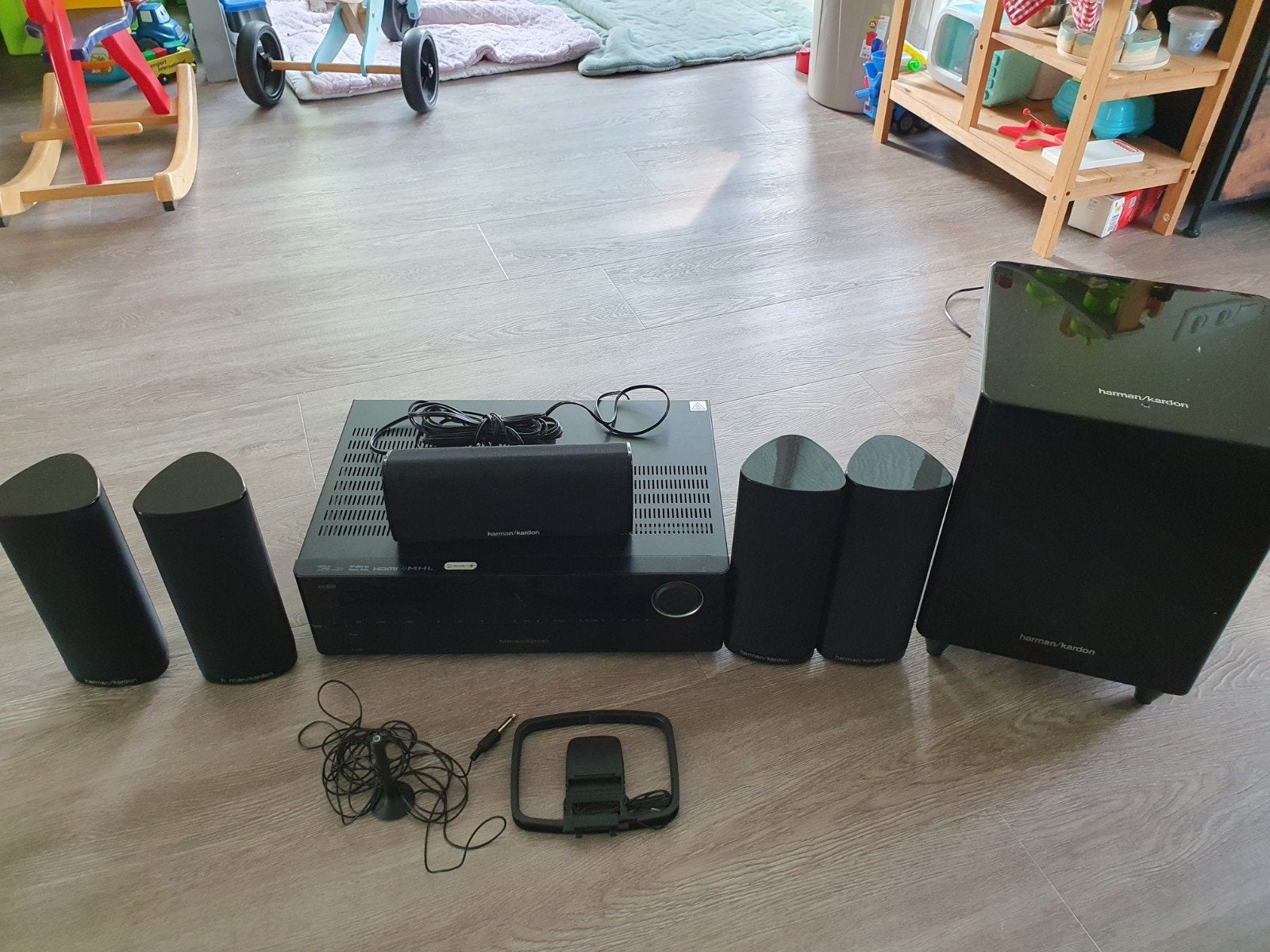 Harman Kardon AVR 171S Home Cinema Set, Overige merken, 7.1-systeem, Gebruikt, 70 watt of meer