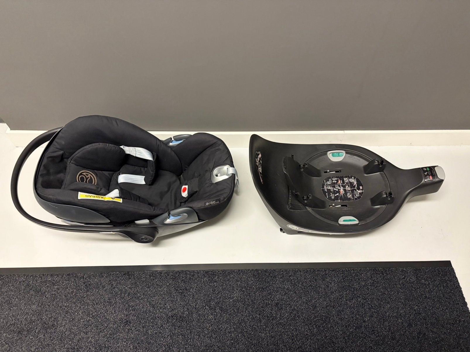 Cybex Cloud Z i-size met base baby autostoel (2x), Zo goed als nieuw, Isofix, 0 t/m 13 kg, Ophalen
