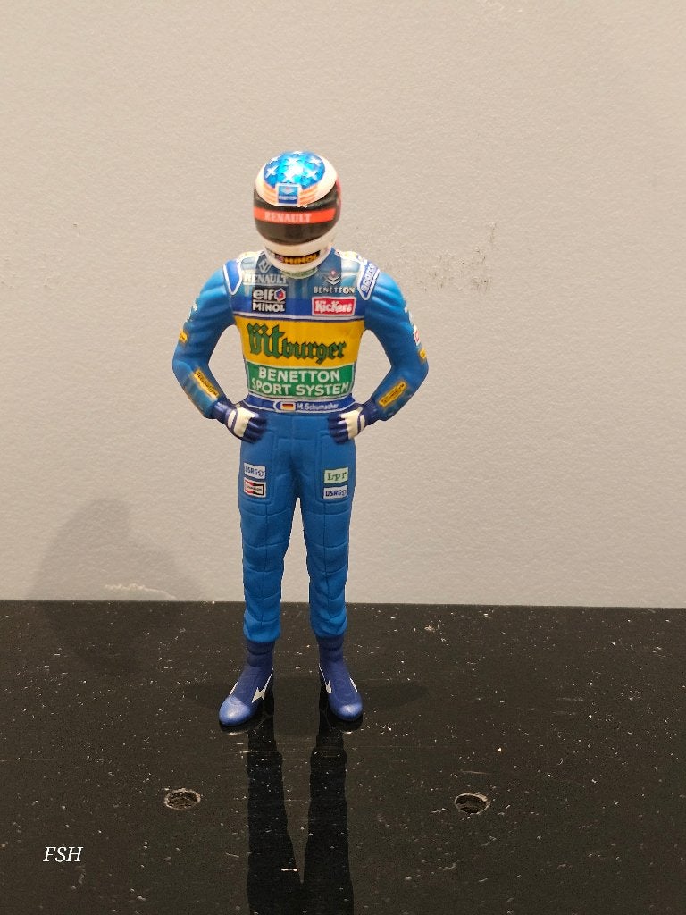 SALE: Benetton F1, M. Schumacher figuur (1:18). <<NIEUW>>, Ophalen of Verzenden, Nieuw, Formule 1