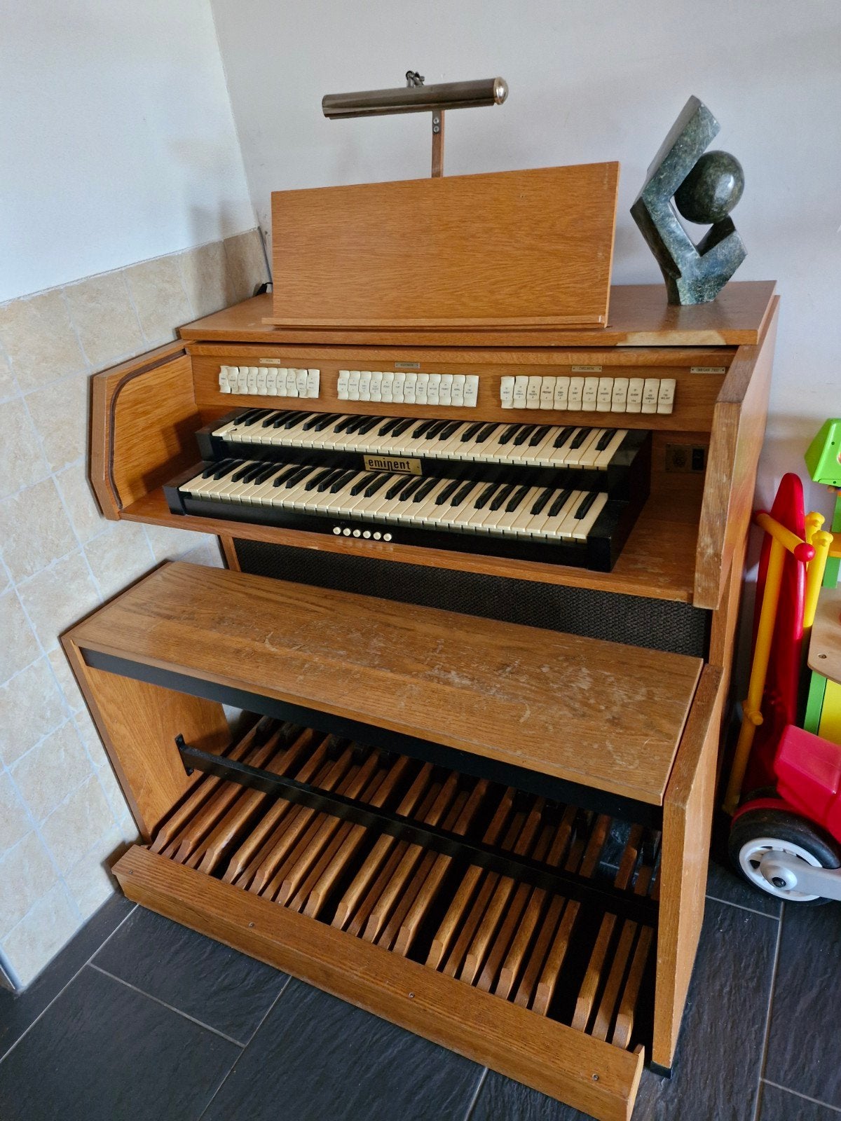 Eminent orgel met mooi geluid, alles werkt perfect, Muziek en Instrumenten, Orgels, Gebruikt, Orgel, 2 klavieren, Ophalen