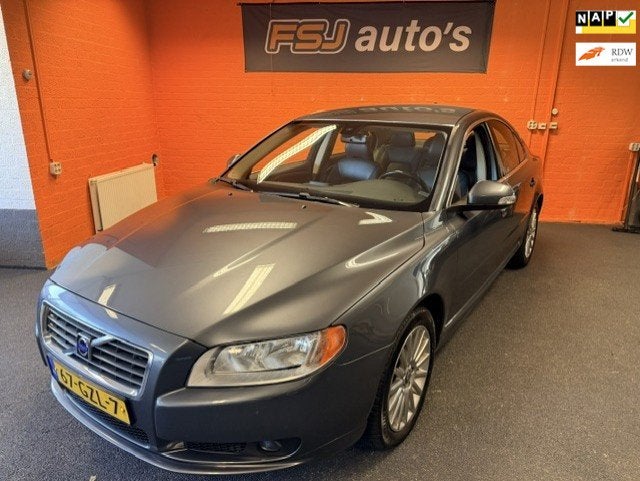 Volvo S80 2.5 T SUMMUM / AUTOMAAT / TOPSTAAT !, Stof, Zwart, 2521 cc, Bedrijf