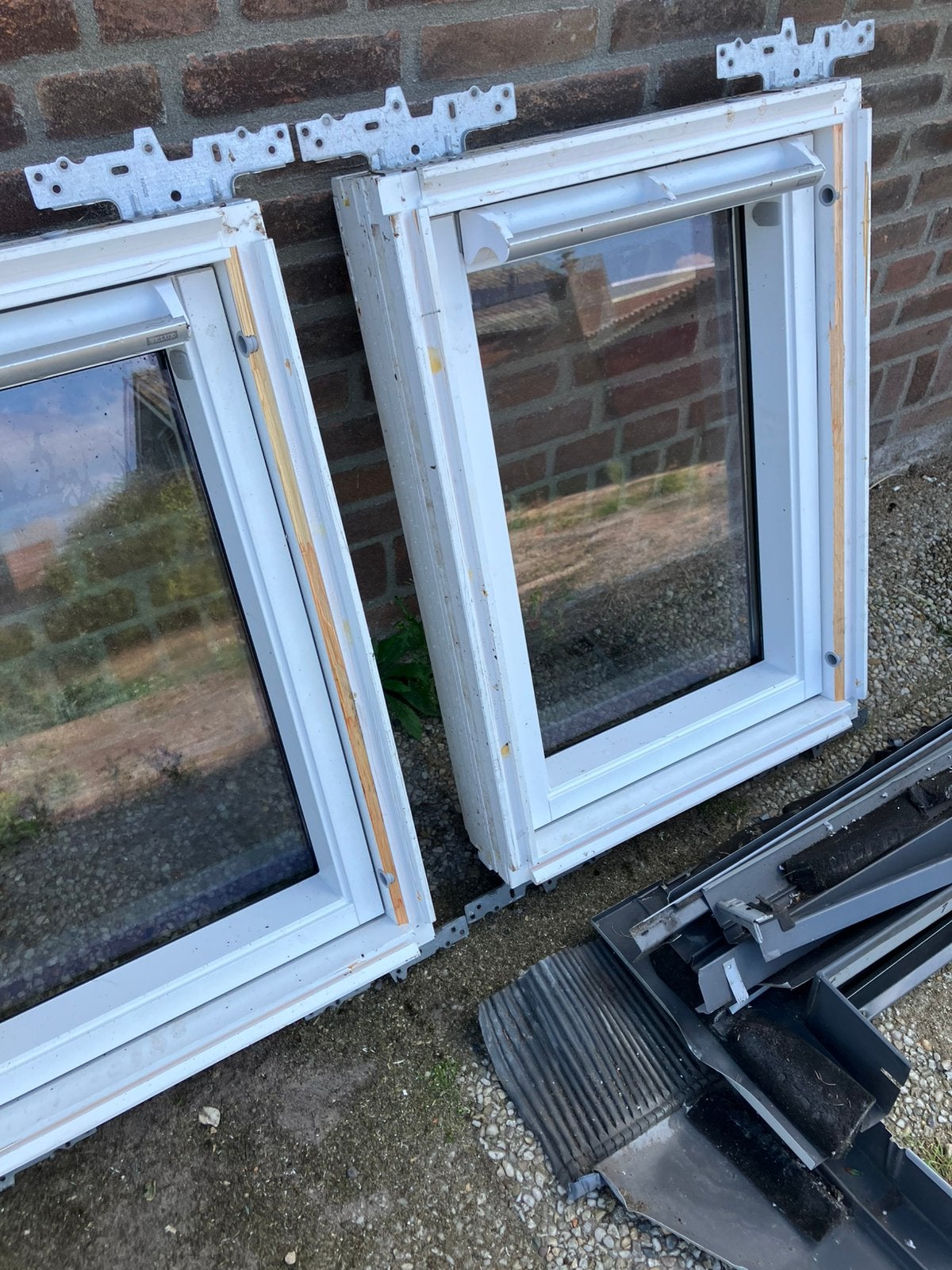 Velux dakramen ggl-ck 04, Ophalen, Gebruikt