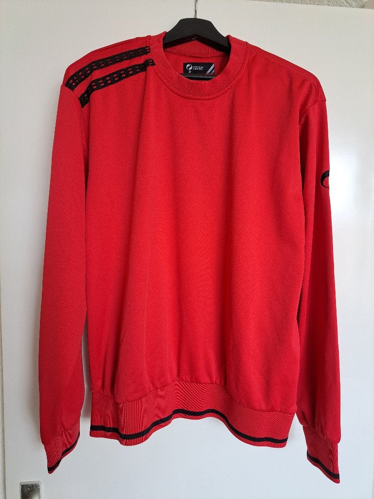 Quick (legendary since 1905) sweater, ZGAN, rood, maat L, Quick, Maat 52/54 (L), Ophalen of Verzenden, Zo goed als nieuw