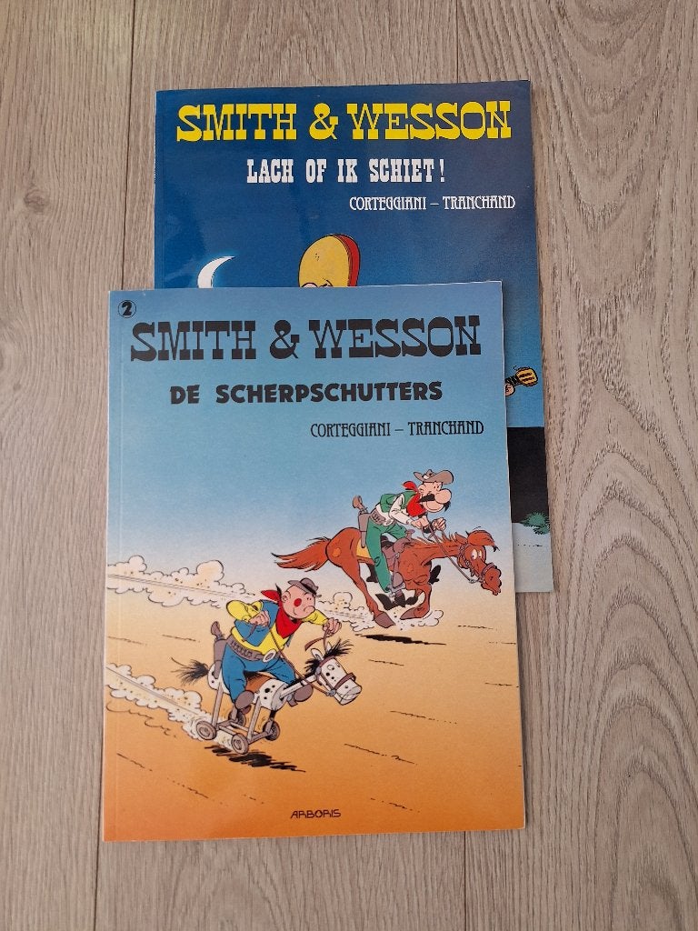 Smith & Wesson, Eén stripboek, Ophalen of Verzenden, Gelezen