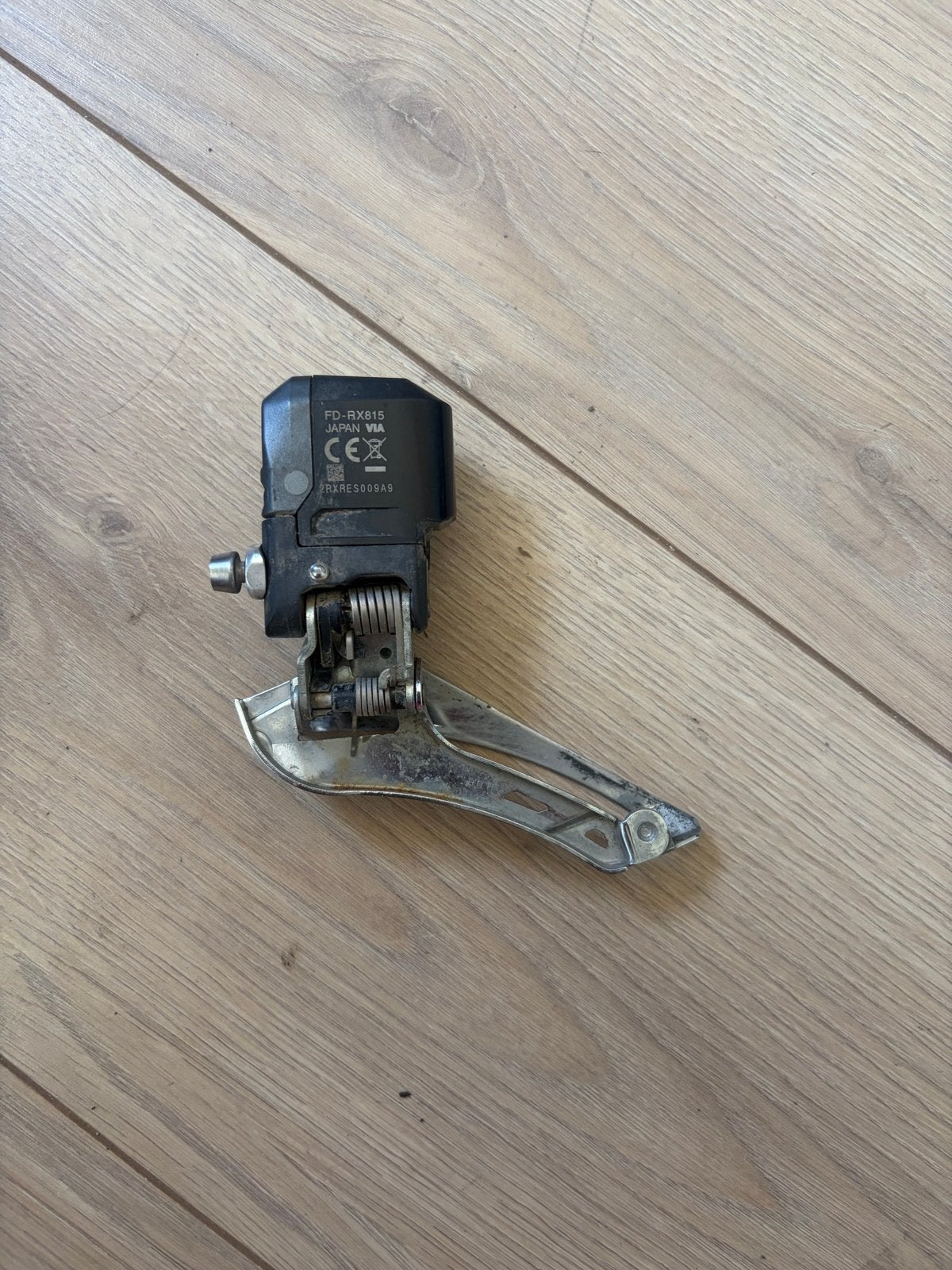 Shimano GRX FD-RX815 Di2 Voorderailleur, Fietsen en Brommers, Fietsonderdelen, Gebruikt, Ophalen of Verzenden, Gravelbike, Derailleur of Ketting