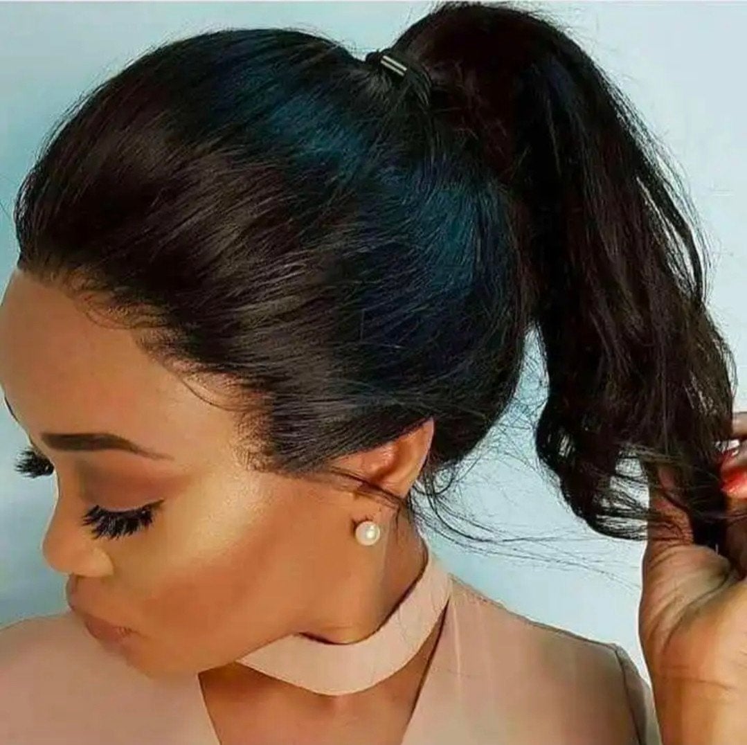 #360 lace wig / pruik 100% menselijke haar, Ophalen of Verzenden, Nieuw, Pruik of Haarverlenging