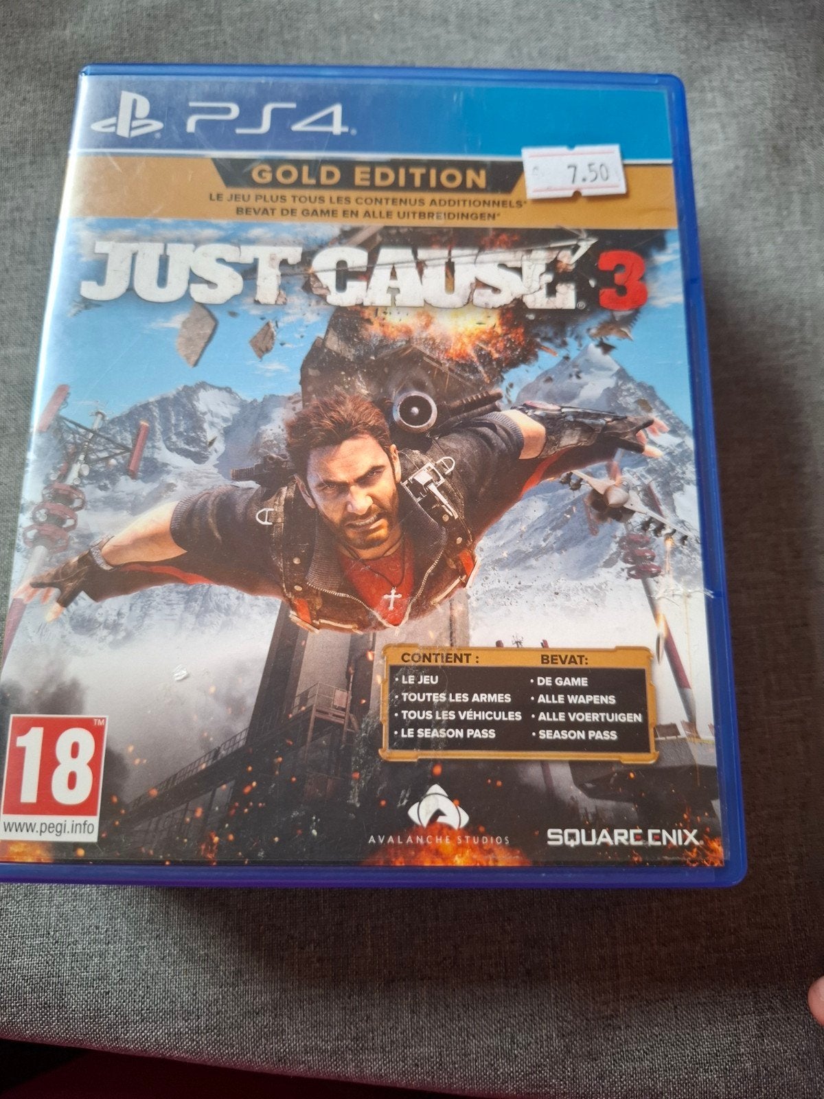 Ps4 just cause 3, Avontuur en Actie, Vanaf 18 jaar, Verzenden, 1 speler