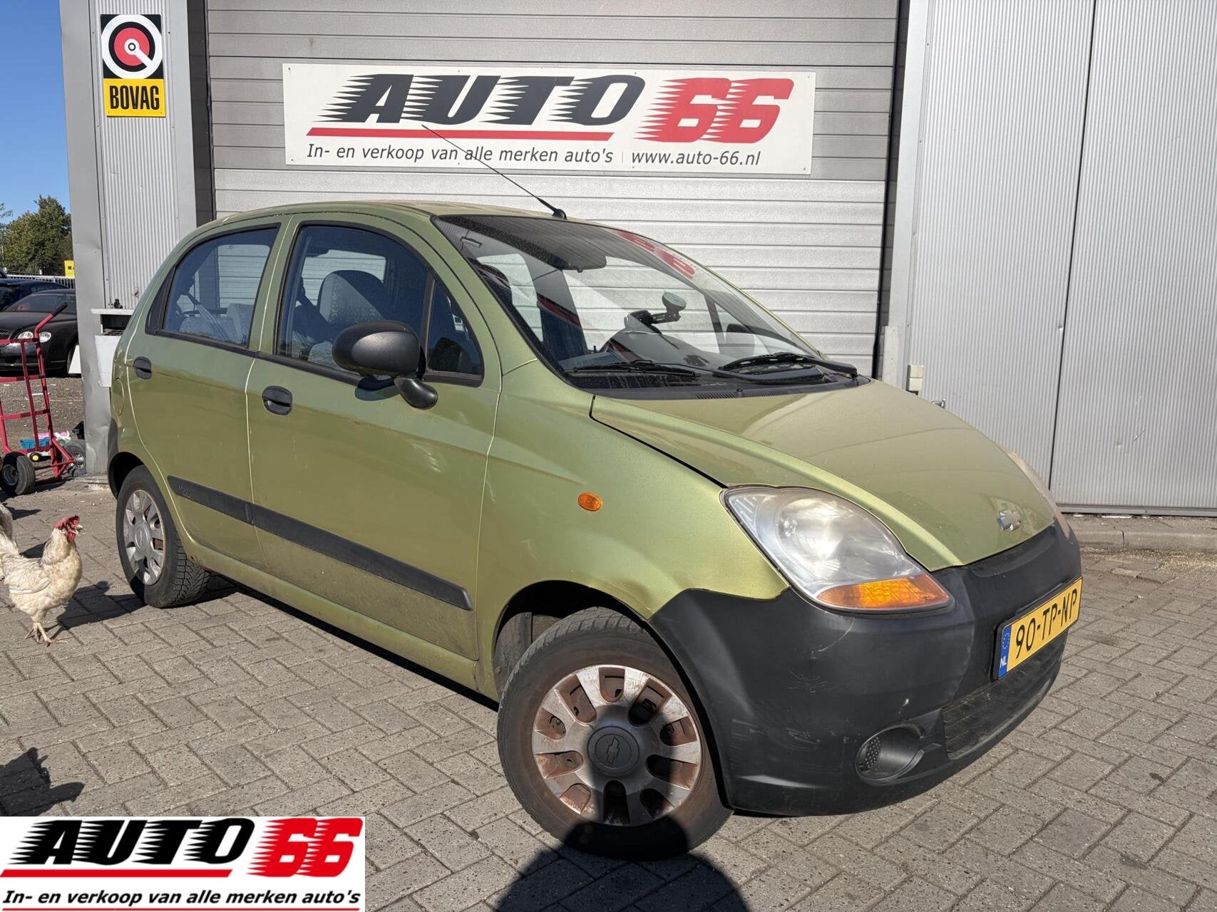 Chevrolet Matiz 0.8 Pure, Auto's, Chevrolet, Voorwielaandrijving, Stof, Gebruikt, Met garantie (alle)