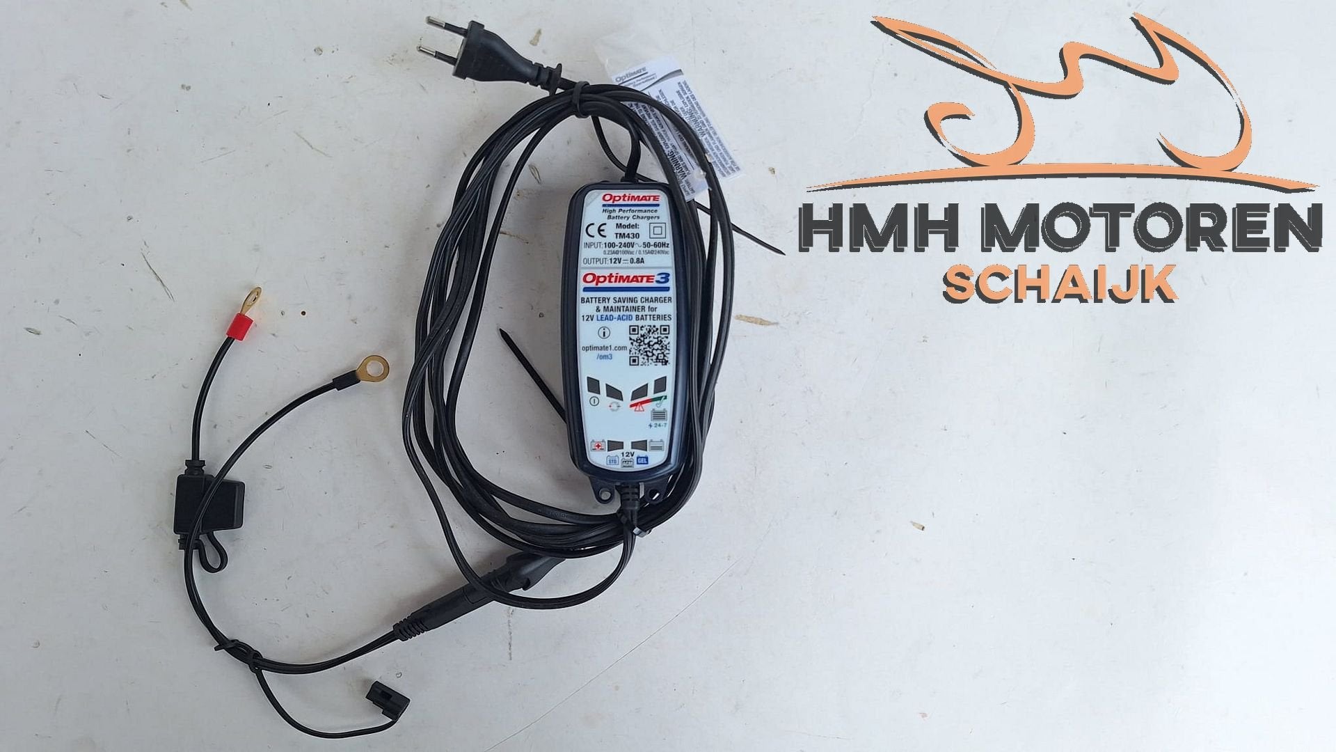 TecMate OptiMate 3 druppellader TM430 acculader 12V, -, -, Ophalen of Verzenden, Zo goed als nieuw