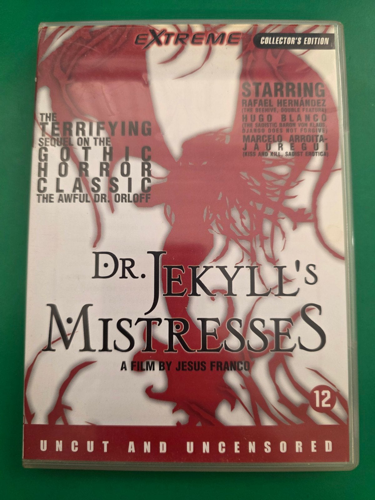 Dr. Jekyll's Mistresses - Jesus Franco Horror DVD, Vanaf 12 jaar, Ophalen of Verzenden, Gebruikt, Overige genres
