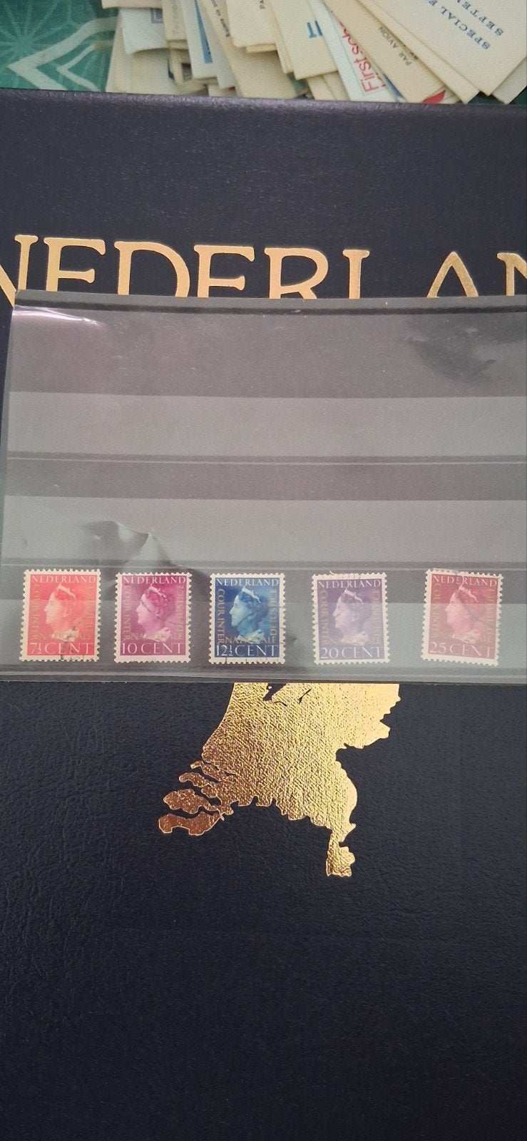 Nederlandse postzegels Koningin Wilhelmina (7-25 cent), Postzegels en Munten, Ophalen of Verzenden