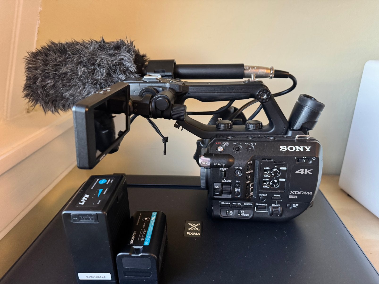 Sony FS5, Ophalen, Externe microfoon, 20x of meer, Zo goed als nieuw