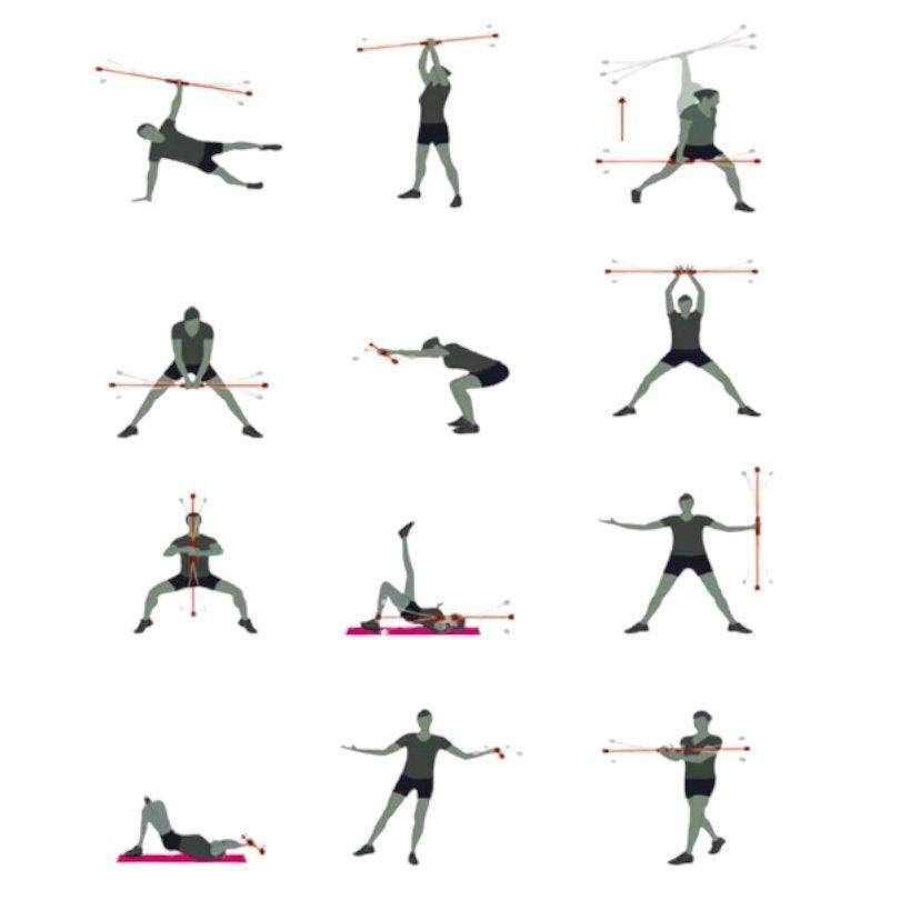 Flex bar vibratie en diepe spier training flexi blade nieuw, Sports and Outdoors, Nieuw, Ophalen of Verzenden, 5431SJ - 14E