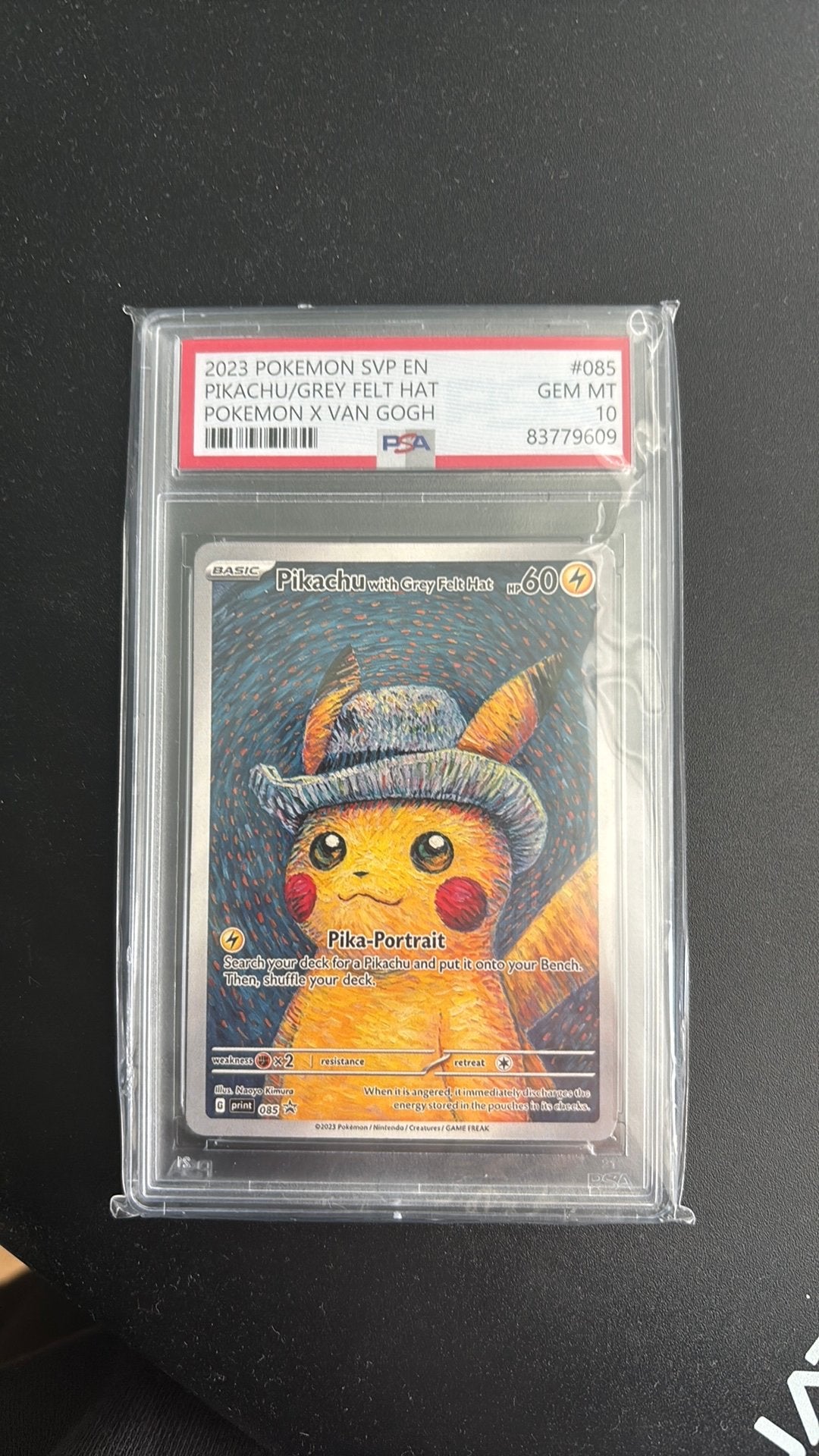 Pikachu van gogh psa 10 proxy!, Ophalen of Verzenden, Nieuw