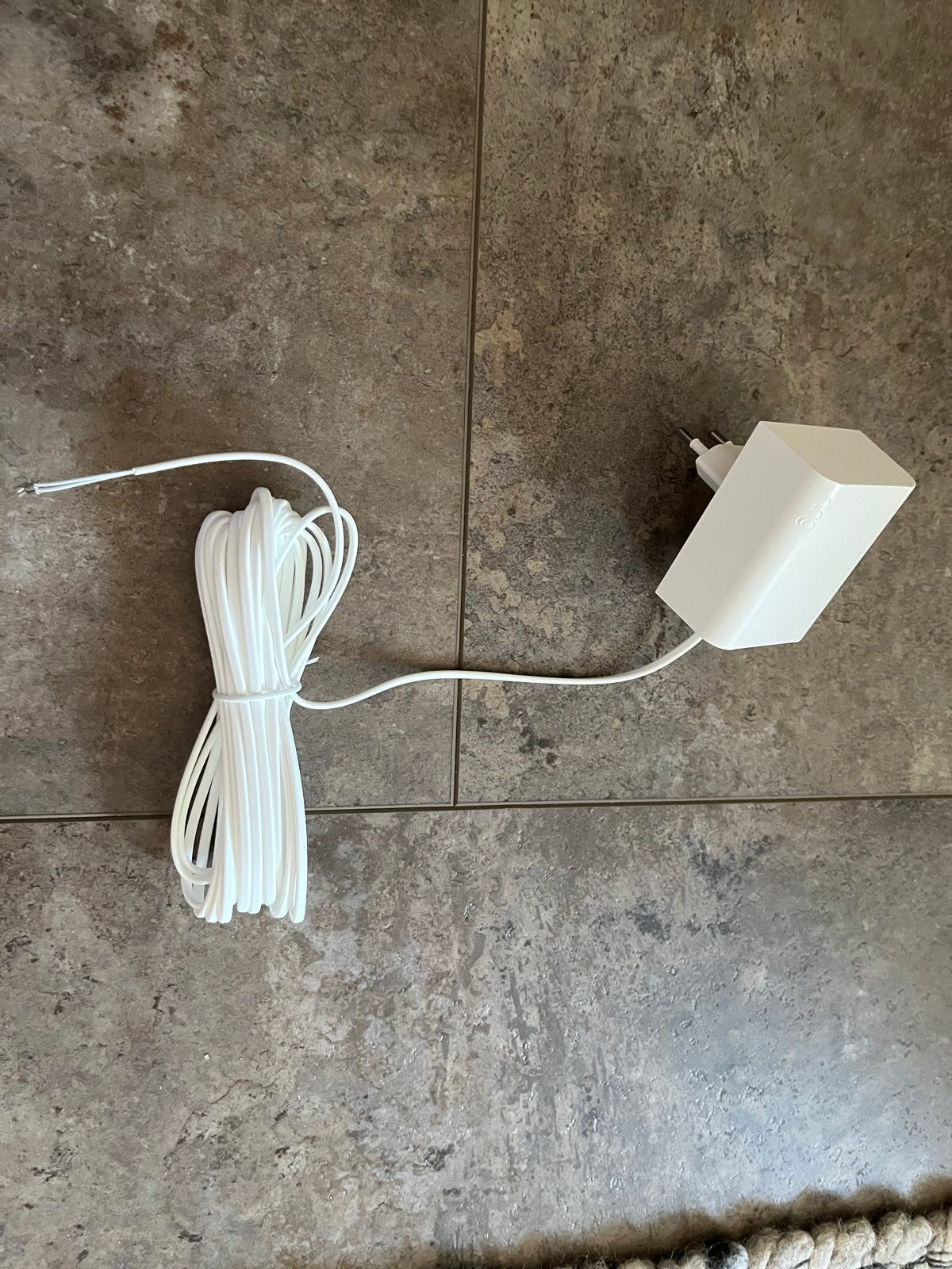 Ring deurbel oplader met lange kabel, Universeel, Adapter, Ophalen of Verzenden, Zo goed als nieuw