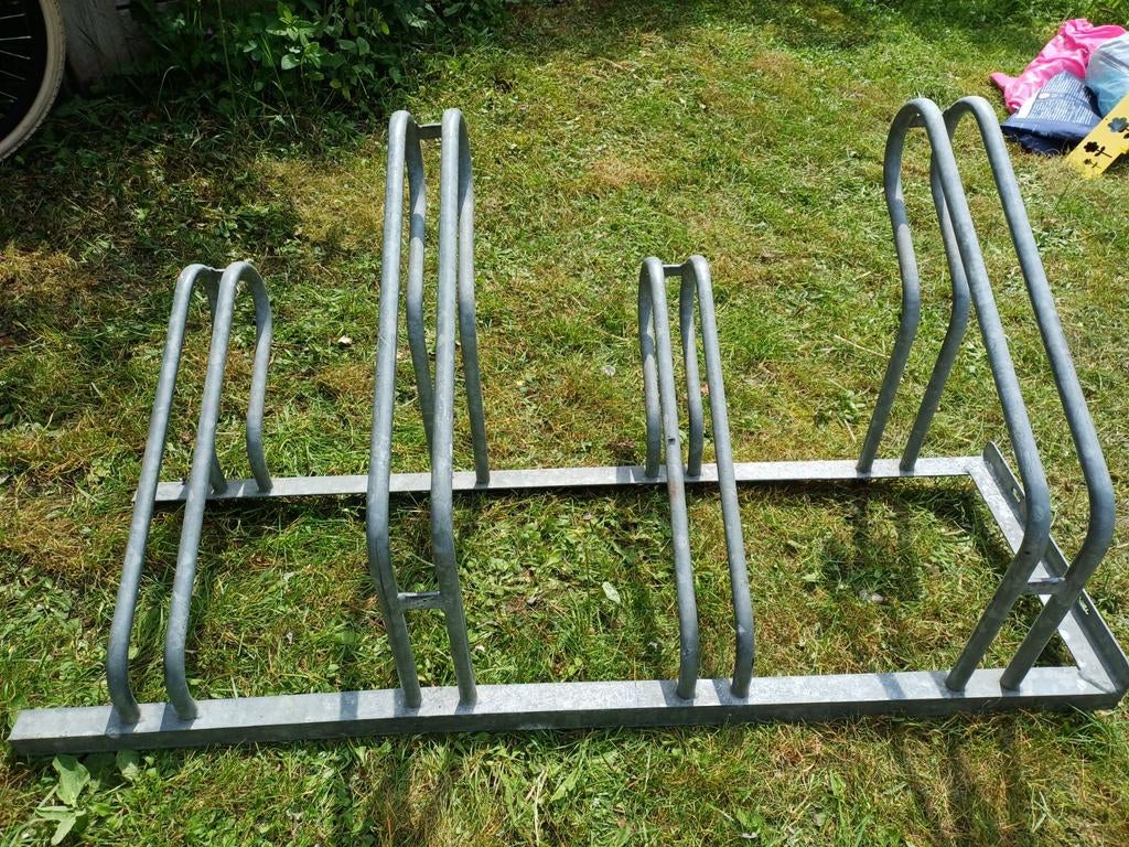 Verzwaard fietsenrek 120x60 cm - Gegalvaniseerd staal, Fietsen en Brommers, Fietsaccessoires | Fietsenrekken, Ophalen