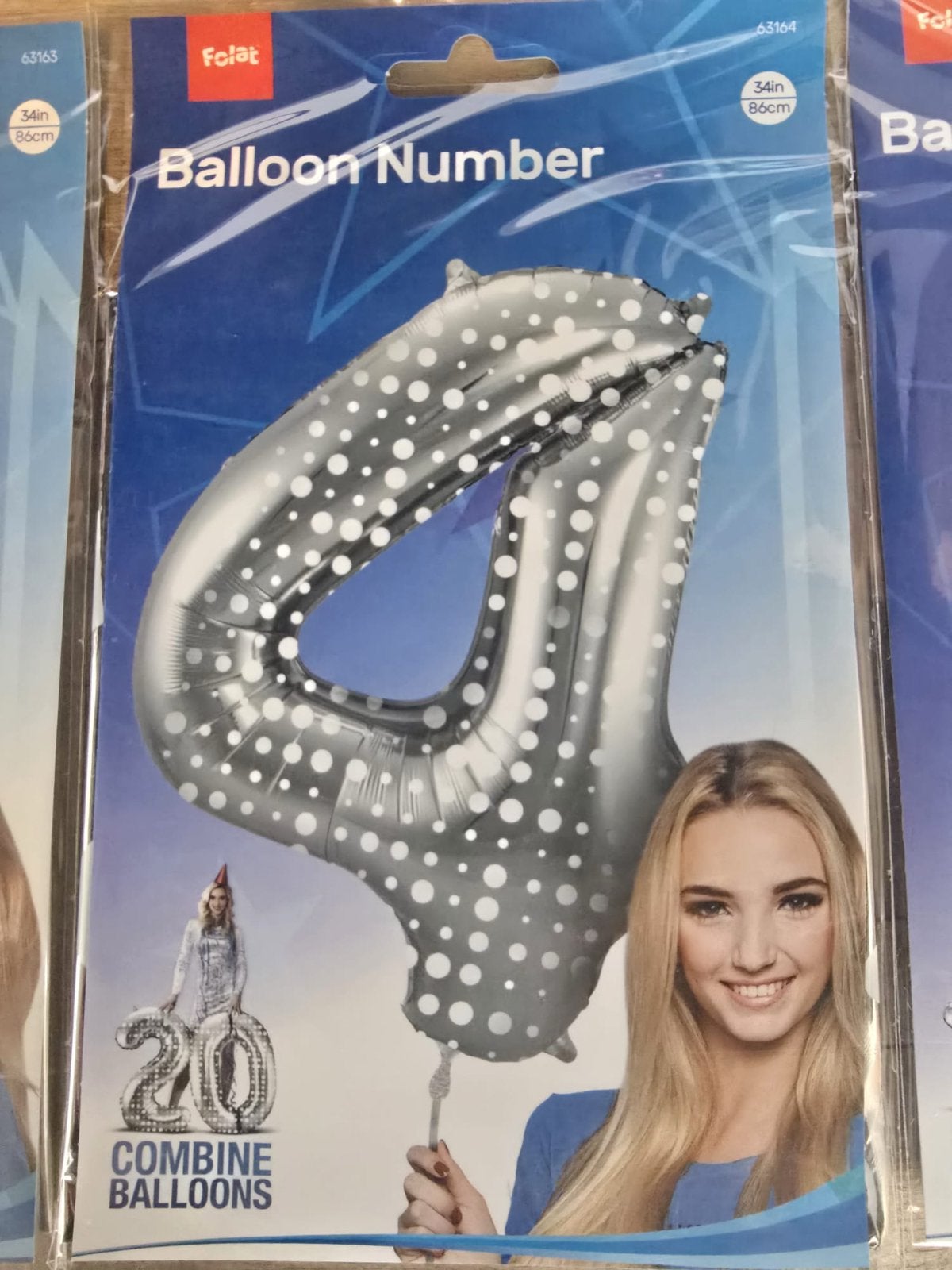 Partijverkoop - verjaardagsballonen cijfers partijverkoop, Ophalen, Nieuw