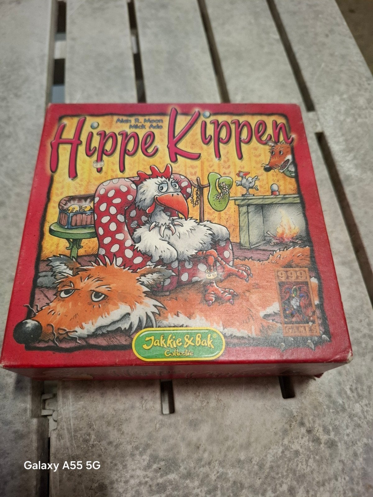 Hipe Kippen kaartspel - 999 Games, Hobby en Vrije tijd, Gebruikt, 999 Games, Een of twee spelers, Postbus 60230, 1320 AG Almere