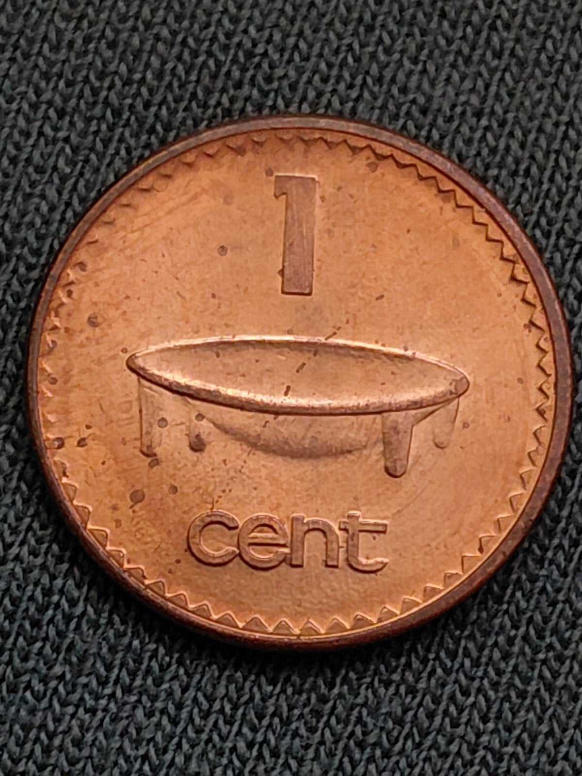 Fiji 1 Cent 1990 Elizabeth II, Verzenden, Losse munt