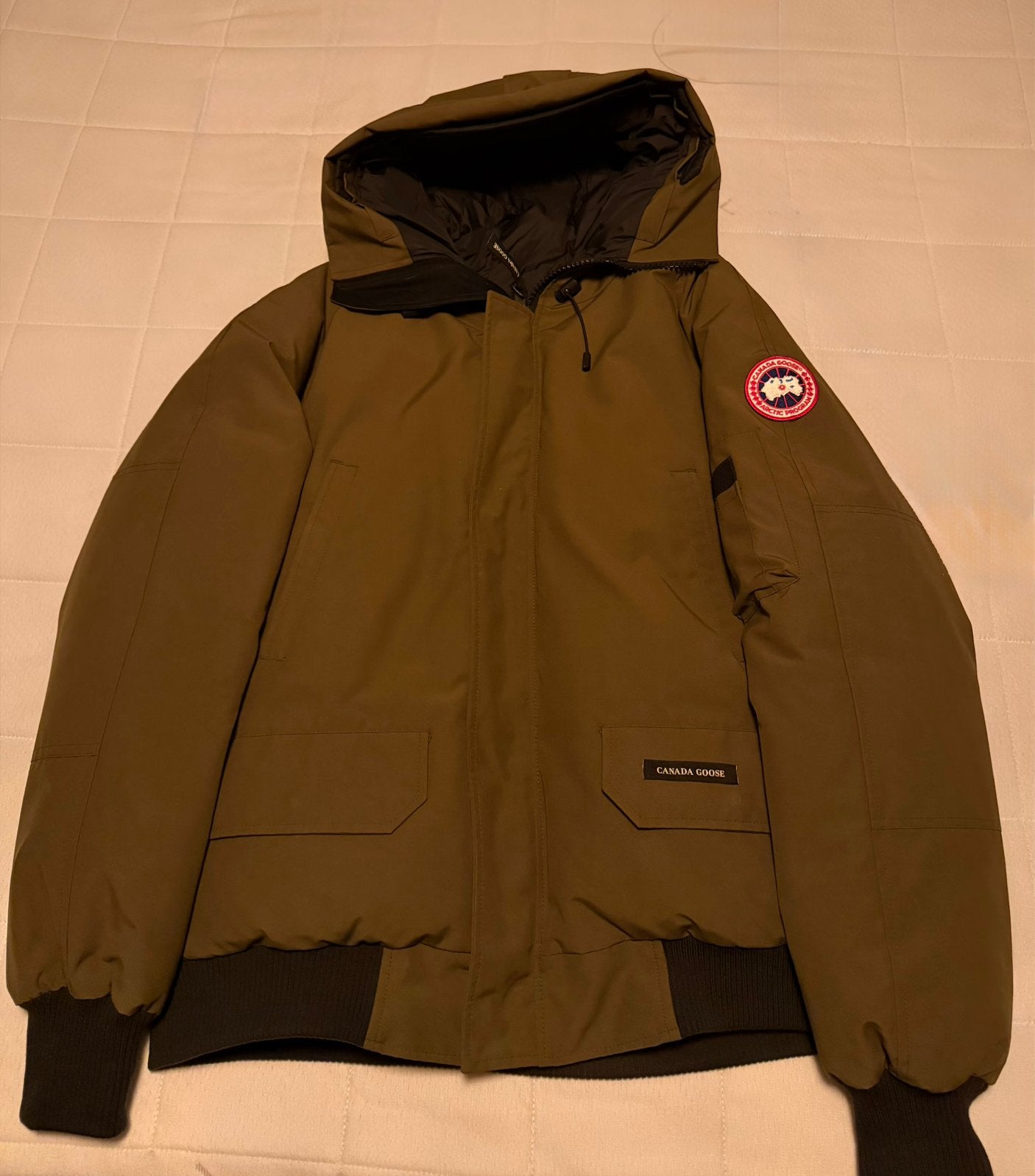 Canada Goose Chiliwack Bomber Origineel (maat XL), Kleding | Heren, Ophalen of Verzenden, Zo goed als nieuw, Maat 56/58 (XL), Groen
