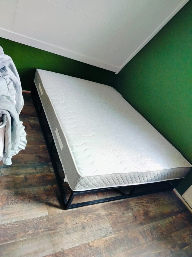 Pocketvering matras 140 x 200 cm, Ophalen, Tweepersoons, 140 cm, Zo goed als nieuw