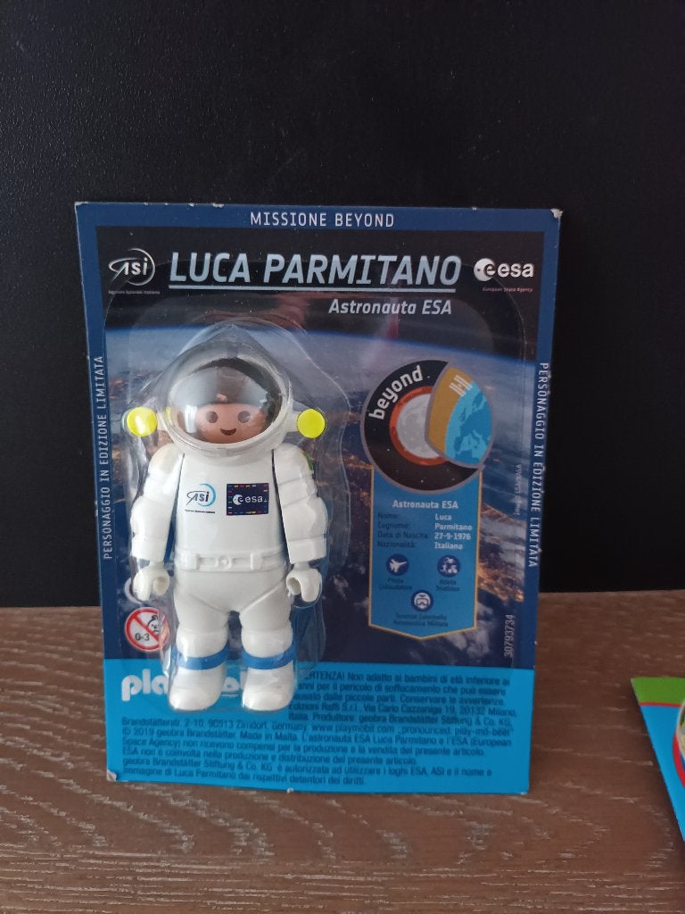 playmobil ruimtevaart esa astronaut luca parmitano incl tijd, Complete set, Overige typen, Nieuw, Ophalen of Verzenden