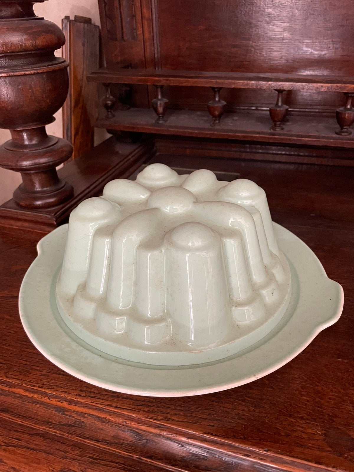 Puddingvorm, Ophalen