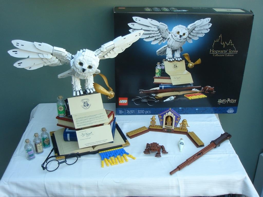 Legonr. 76391 Harry Potter Hedwig de uil, Ophalen of Verzenden, Zo goed als nieuw, Actiefiguurtje