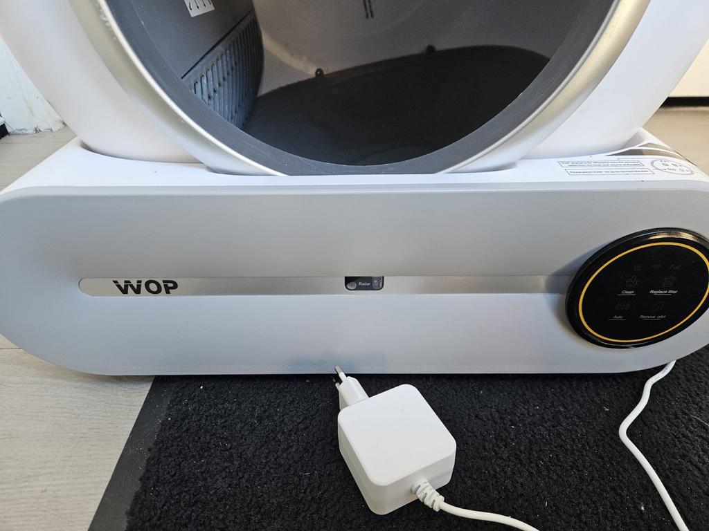 WOP Zelfreinigende kattenbak, Ophalen, Zelfreinigend, Gebruikt, Open