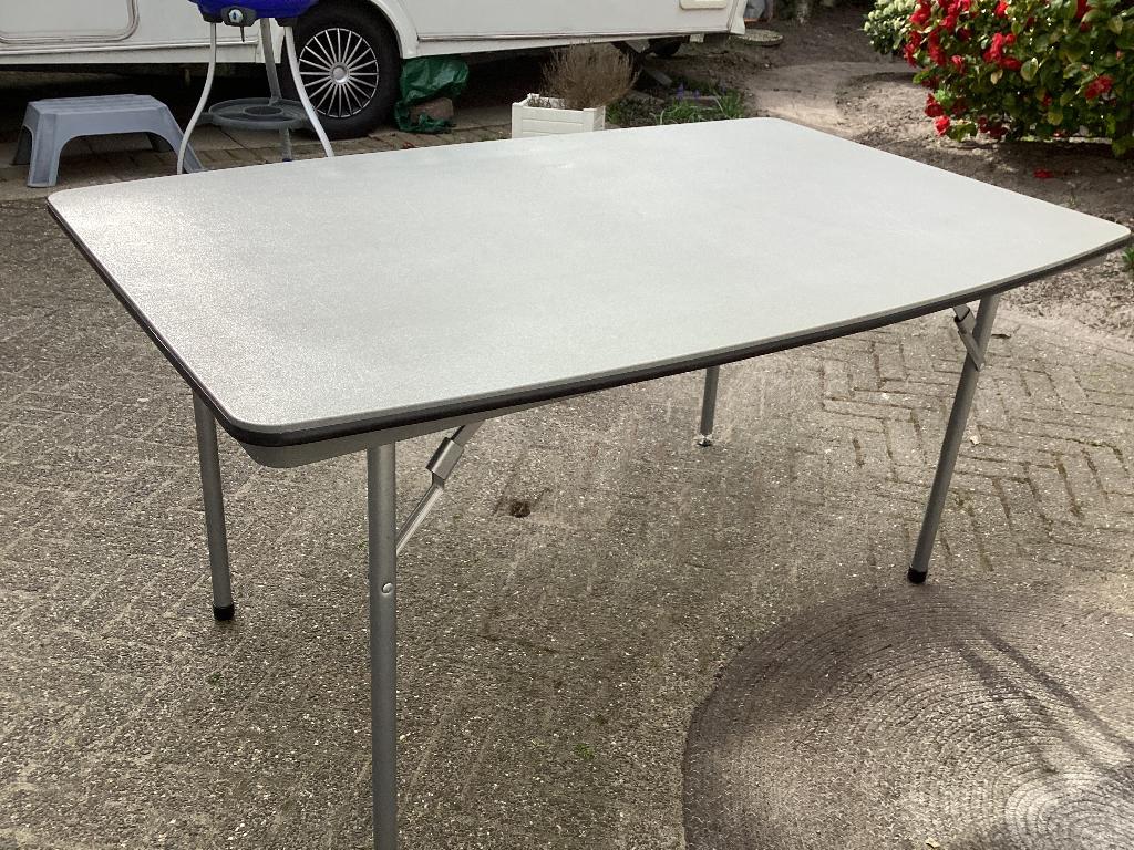 Campingtafel, Caravans en Kamperen, Kampeermeubelen, Gebruikt, Campingtafel, Ophalen