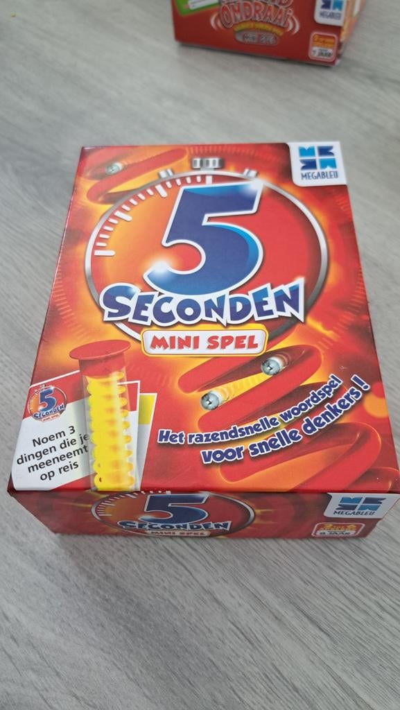 5 seconden spel, Hobby en Vrije tijd, Ophalen