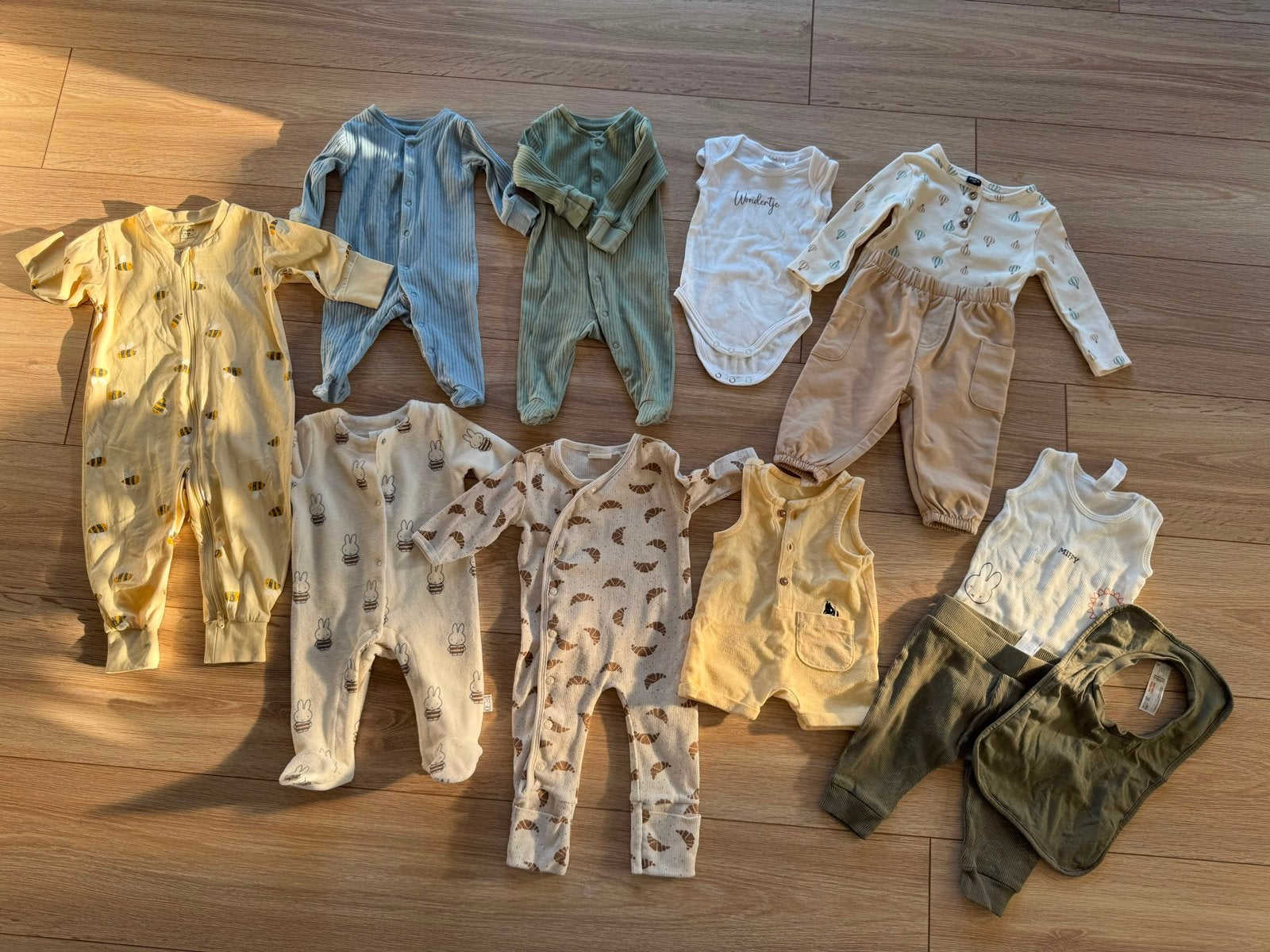 Babykleding maat 50 tm 68, Kinderen en Baby's, Ophalen of Verzenden, Zo goed als nieuw, Jongetje of Meisje, Pakje