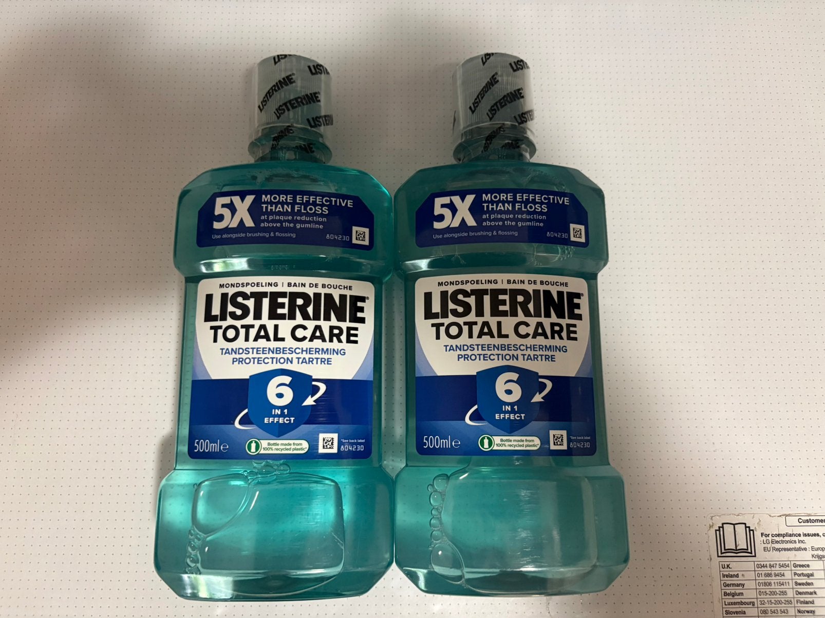 Listerine total care mondspoeling, Ophalen, Nieuw, Overige typen