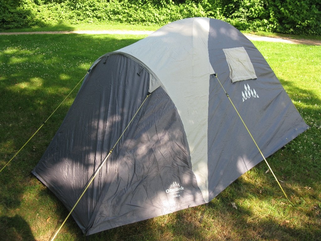 3 persoons tent Obelink, Caravans en Kamperen, Tenten, Ophalen of Verzenden, Zo goed als nieuw, Tot en met 3