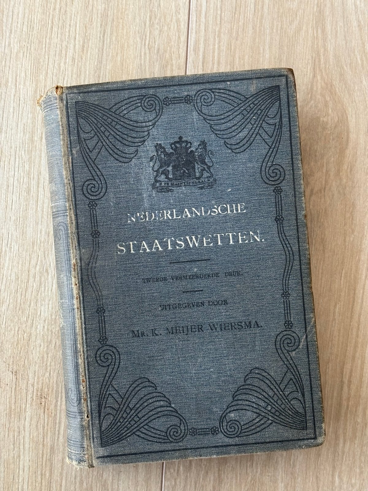 Nederlandsche Staatswetten 1903 - Mr. K. Meijer Wiersma, Boeken, Ophalen of Verzenden, Gamma, Gelezen, Overige niveaus