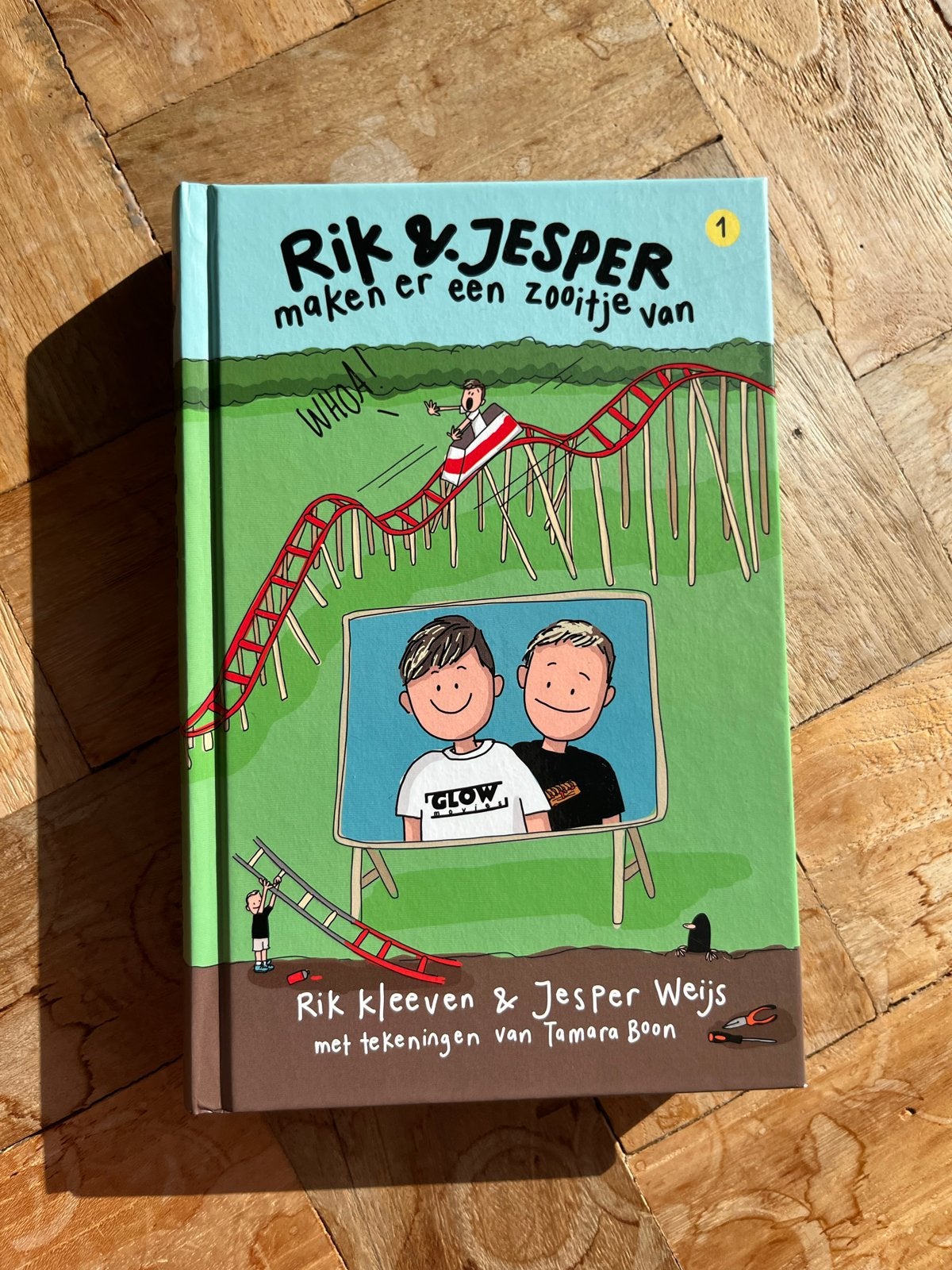 Rik & Jesper maken er een zooitje van - Kinderboek, Ophalen of Verzenden, Zo goed als nieuw, Fictie