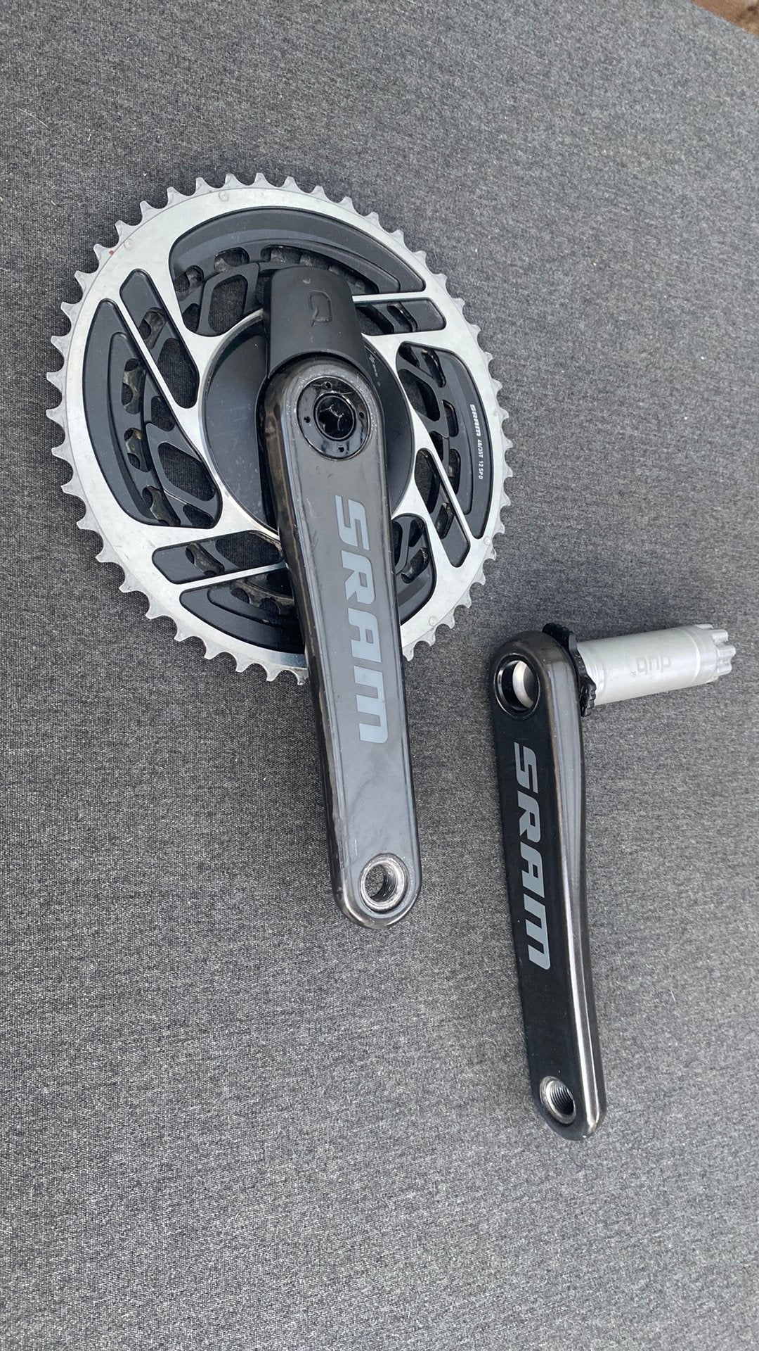Sram red axs powermeter 48-35 kettingblad + crankset, Ophalen of Verzenden, Gebruikt