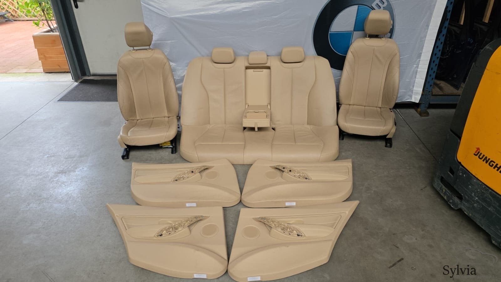 Leren interieur stoelen elektrische met stoelverwarming BMW, Gebruikt, -, -, Ophalen of Verzenden