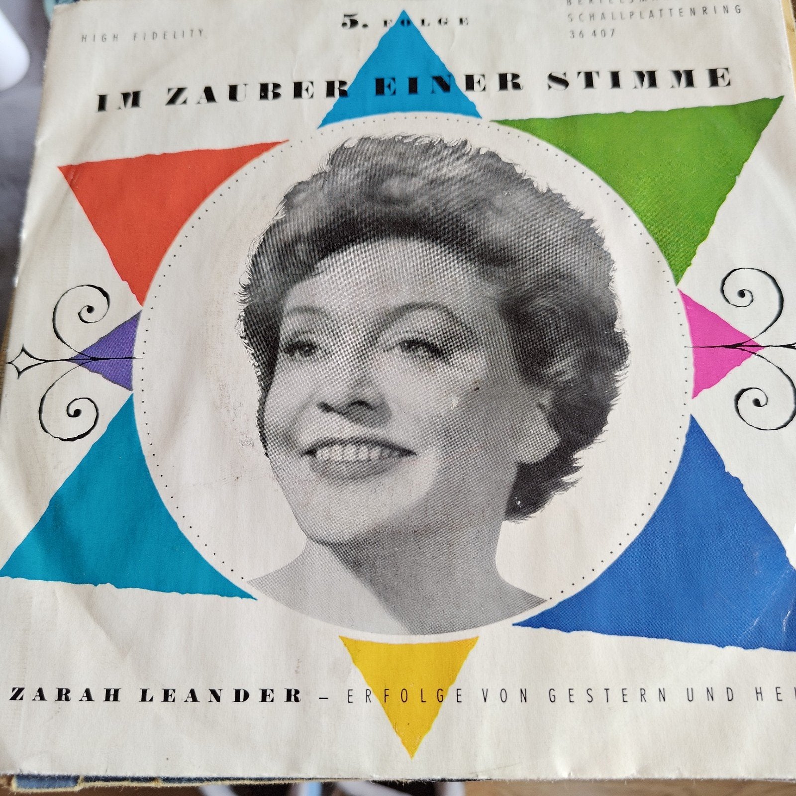 Zarah Leander - Im Zauber einer Stimme (5. Folge) LP, Ophalen of Verzenden, Gebruikt, 7 inch