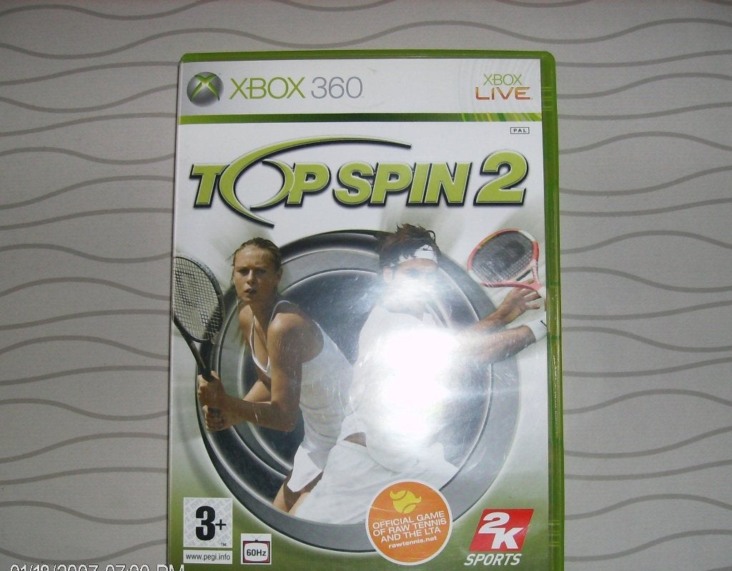 top spin 2, 1 speler, Ophalen of Verzenden, Zo goed als nieuw, Vanaf 3 jaar