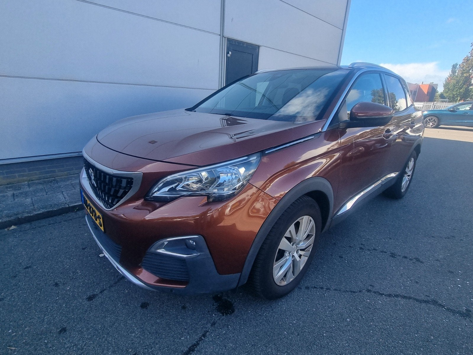 Peugeot 3008 1.2 130PK 2017 clima navi lmv 105dkm, Auto's, Dealer onderhouden, Stof, Zwart, 1199 cc