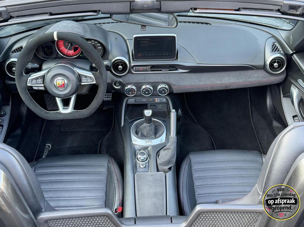 Abarth 124 Spider 1.4 MultiAir Turbo| Als Nieuw+Historie, Keurmerk '100% Onderhouden', 12 maanden, Achterwielaandrijving, Gebruikt