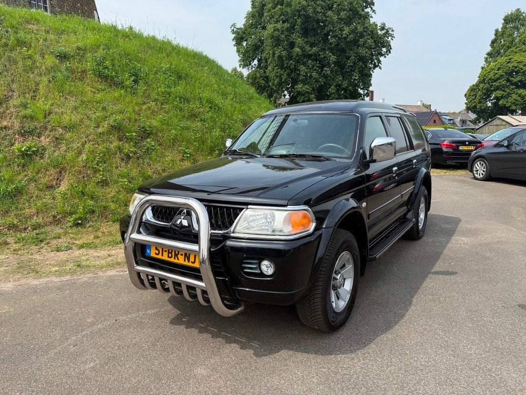 Mitsubishi Pajero Sport 3.0 V6 GLS Panel Van AUTOMAAT G3 OND, Automaat, Gebruikt, Zwart, 2800 kg