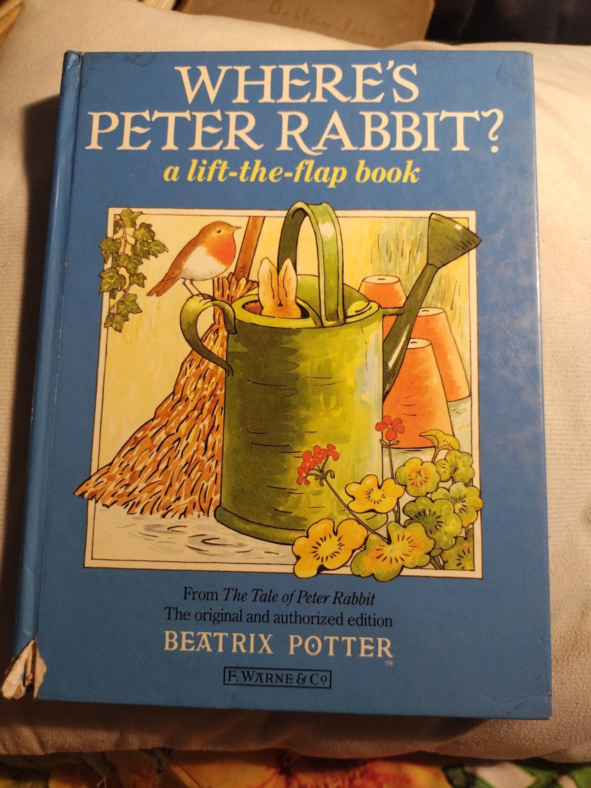 Where is Peter Rabbit? - Een lift-the-flap boek, Gelezen, Beatrix Potter, Ophalen of Verzenden, Uitklap-, Voel- of Ontdekboek