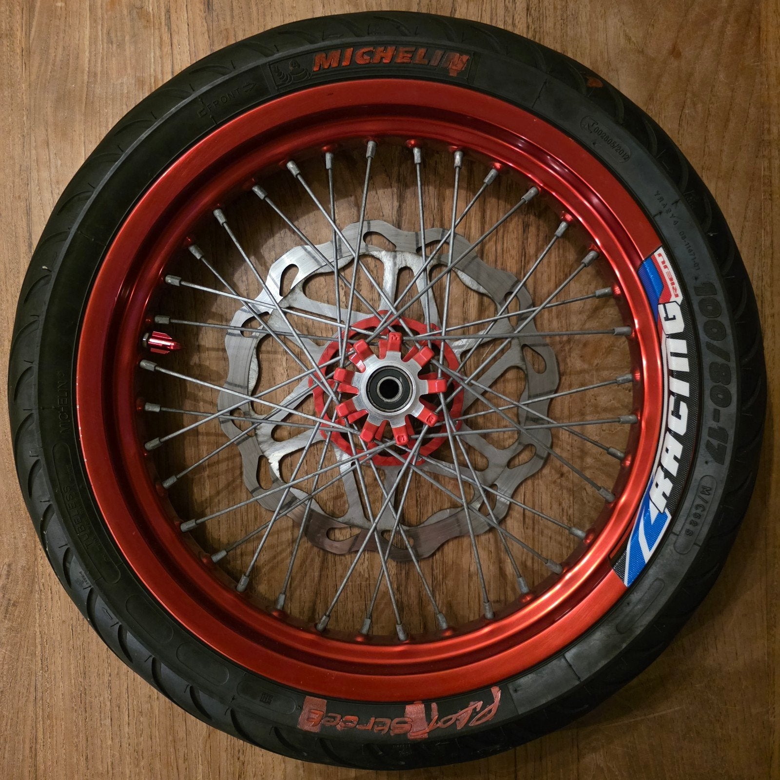 Rieju MRT 50 SM Trophy Voorwiel (Compleet), Ophalen of Verzenden, Gebruikt