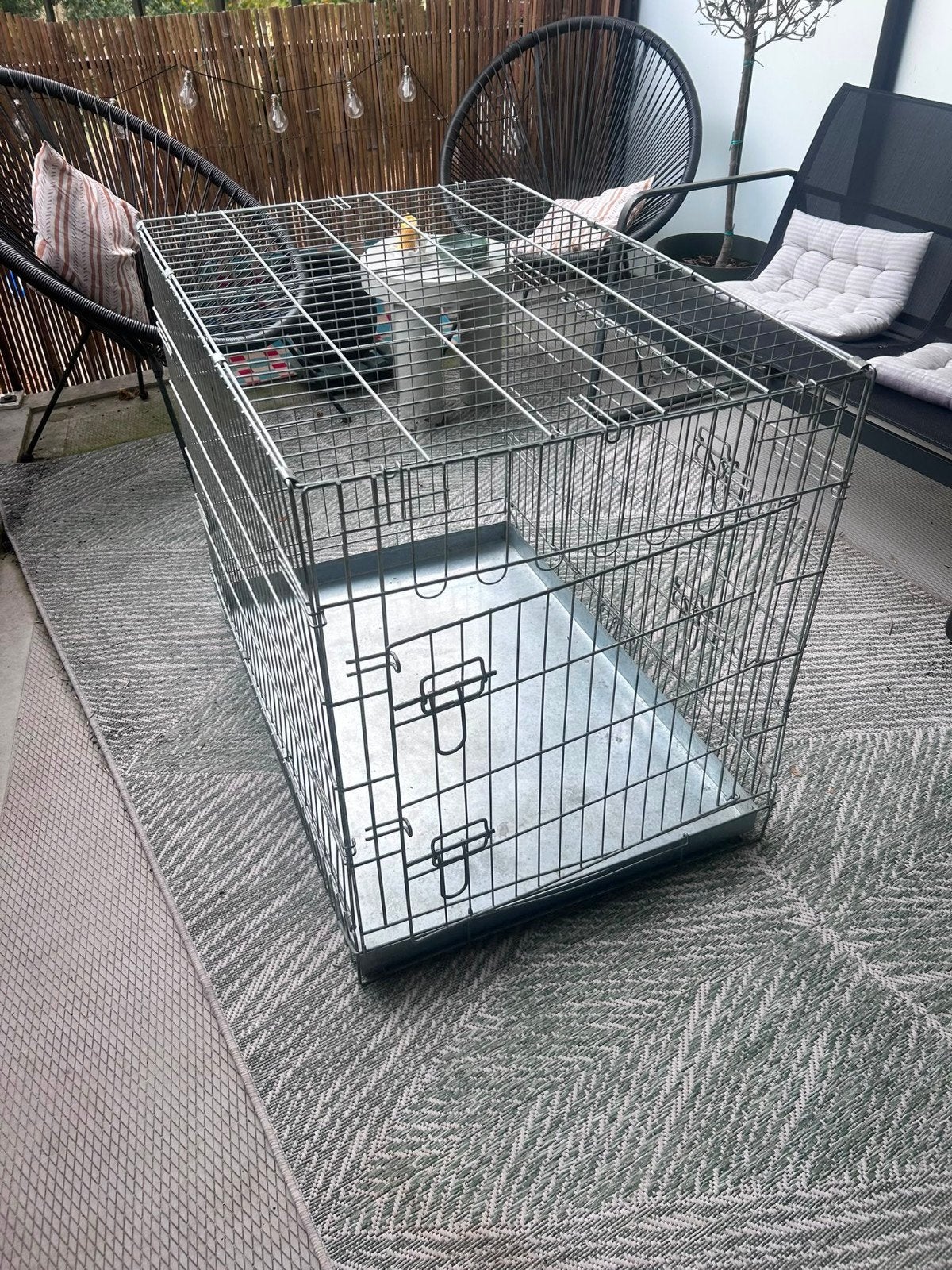 Hondenbench 91x63x73cm, Ophalen, Zo goed als nieuw