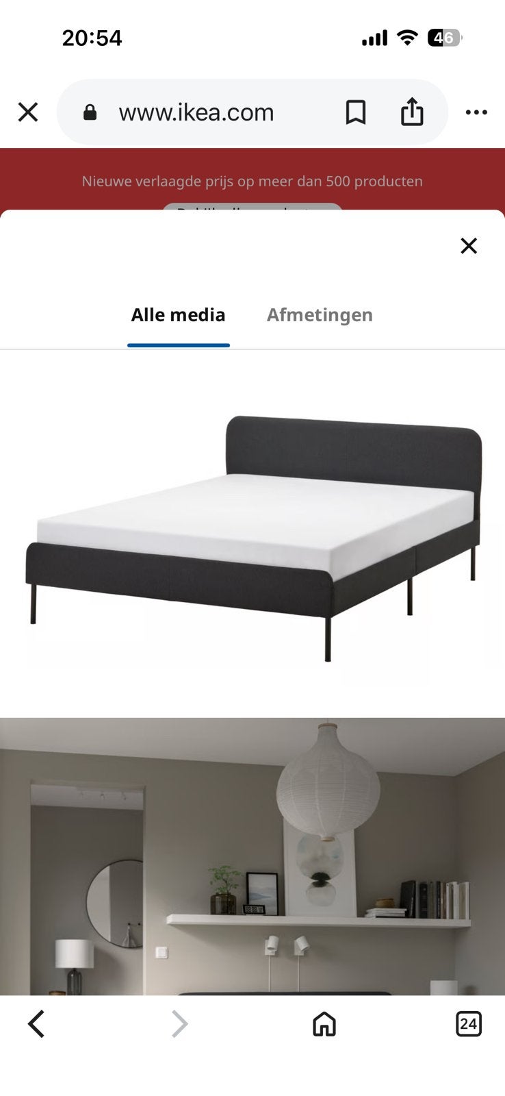 Gratis ophalen, Huis en Inrichting, Wit, Tweepersoons, Ophalen of Verzenden, Zo goed als nieuw