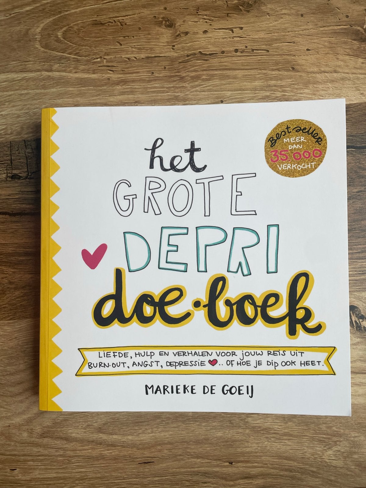 Het Grote Depri Doe-Boek - Marieke de Goeij (Nieuwstaat), Ophalen of Verzenden, Nieuw