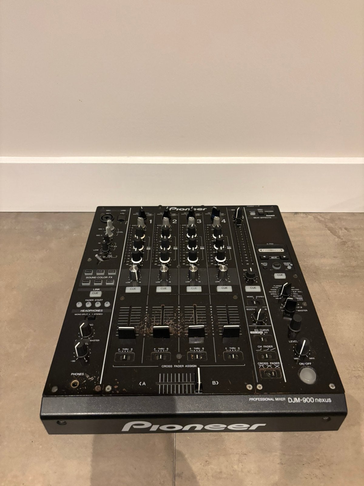 Pioneer DJM 900 Nexus met flightcase, Ophalen, Gebruikt, Pioneer
