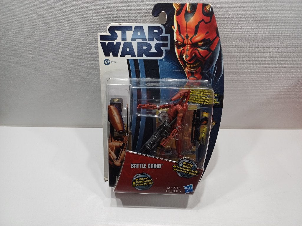 Star Wars Battle Droid Movie Heroes 3.75 Figure Sealed, Ophalen of Verzenden, Nieuw, Actiefiguurtje